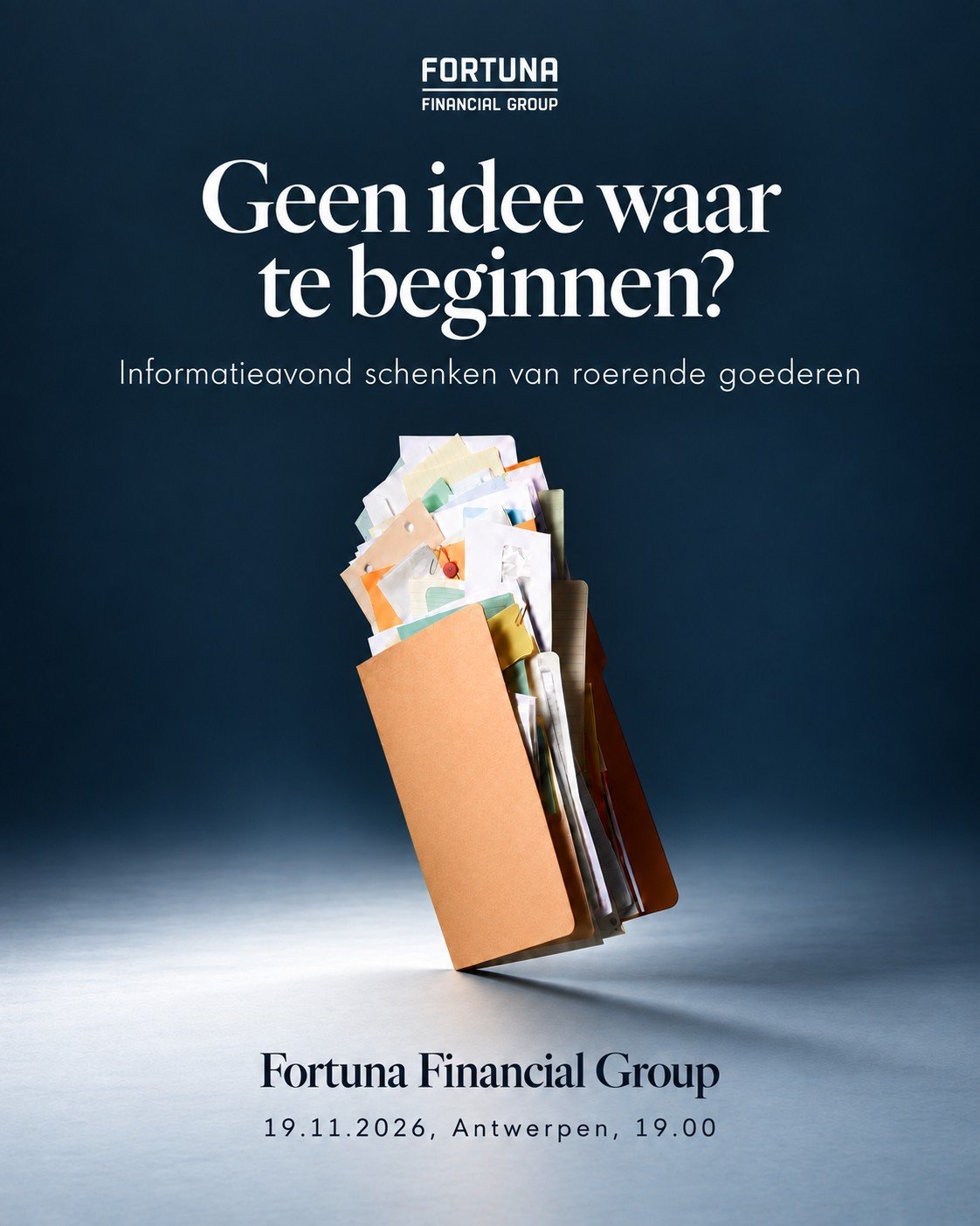 Infomatieavond schenken van roerende goederen